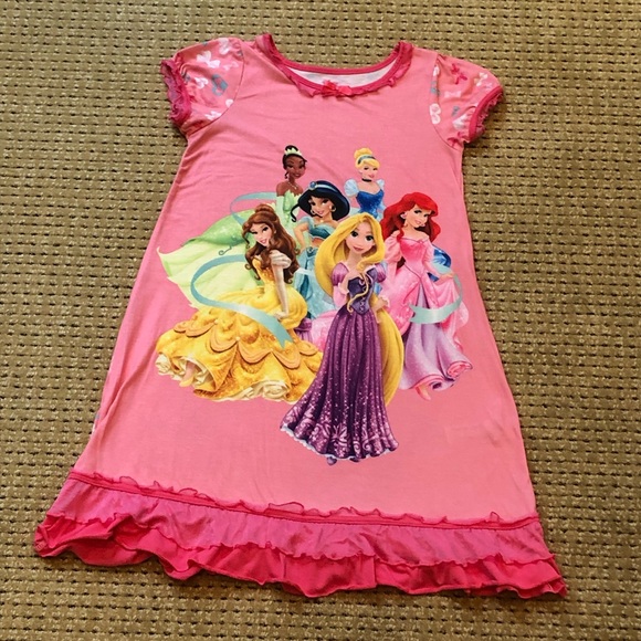 Disney Toddler Belle Princess Nightgown Size 4T NWT